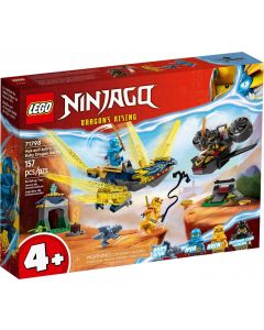 LEGO® NINJAGO™ 71798 - Битката с малкия дракон на Ния и Арин