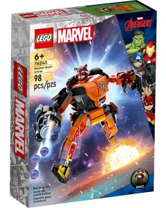 LEGO® Marvel 76243 - Роботската броня на Ракетата
