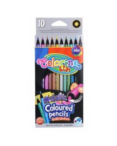 Colorino Kids цветни моливи МЕТАЛИК 10 цвята