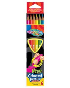 Colorino Kids цветни моливи НЕОН 6 цвята