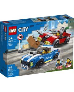 Конструктор LEGO City Police - Полицейски арест на магистралата.