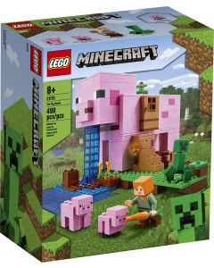 Конструктор LEGO Minecraft - Къщата на прасетата.