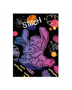 Тетрадка A4 60 листа, малки квадратчета Stitch Black 