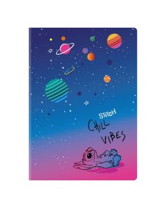 Тетрадка A5 60 л ред - STITCH Black - Chill Vibes