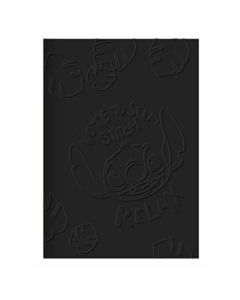 Бележник B6 - Stitch - Black