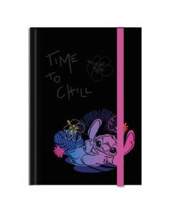 Папка картон A4 Coolpack - Stitch Black - Time to Chill