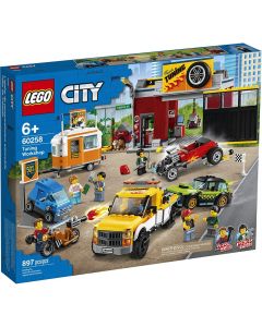 Конструктор LEGO City - Спасителна акция от пожар в бургер бар.