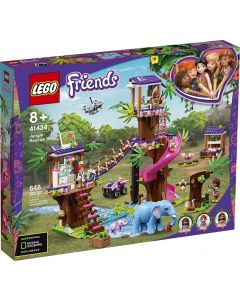 Конструктор LEGO Friends - Спасителна база в джунглата.