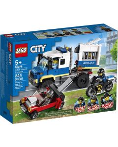 Конструктор LEGO City Police - Полицейска затворническа кола.