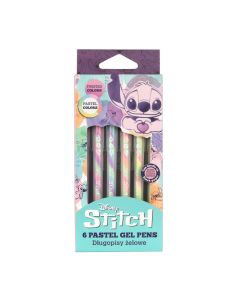 Брокатни флумастери TWISTY 6 цвята Stitch Pastel