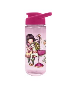 Розова пластмасова бутилка за вода   Santoro Gorjuss 500 ml.