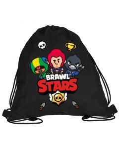Ученическа спортна торба Brawl Stars squad