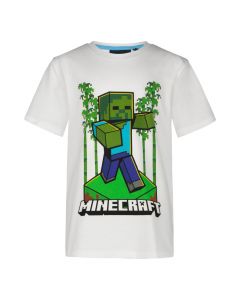 Тениска Minecraft White 2022