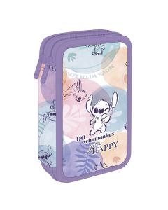 Ученически несесер с пособия Coolpack - Jumper 2 - Stitch Pastel