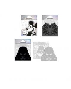 Лепящи листчета Coolpack Disney 100 Black, асортимент