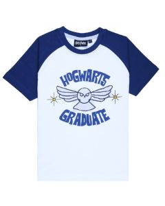 Тениска Harry Potter Hogwarts Graduate бяла