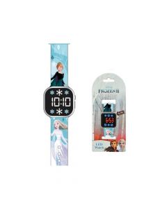 LED часовник Frozen Elsa & Anna