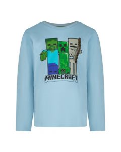 Блуза с дълъг ръкав Minecraft Skins Blue 