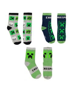 Чорапи Minecraft Grey 2022