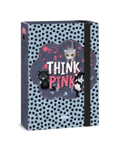 Кутия с ластик А4 Ars Una Think-Pink (5285)
