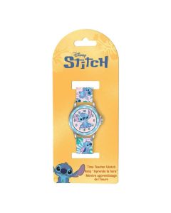 Детски ръчен часовник Stitch, образователен, аналогов