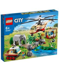 Конструктор LEGO City Wildlife - Спасителна операция в дивото.