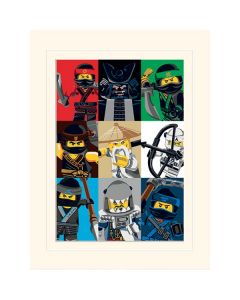 LEGO NINJAGO MOVIE преспапие с всички герои