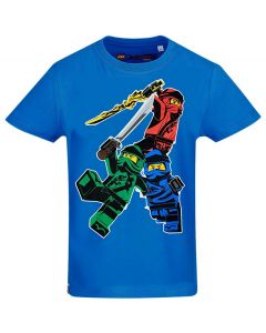 Тениска LEGO Ninjago трио blue