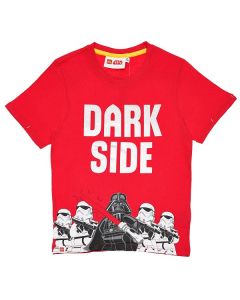 Тениска LEGO Star Wars Dark side red