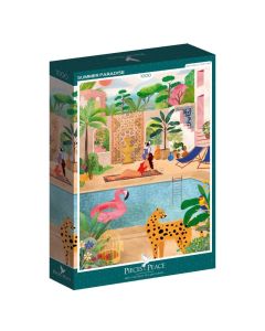 Пъзел Pieces and Peace Summer Paradise 1000 ч; Илюстратор Hel.illustration