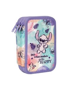 Ученически несесер с пособия Coolpack - Jumper 3 - Stitch Pastel