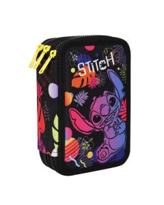 Ученически несесер с пособия Coolpack - Jumper 3 - Stitch Black