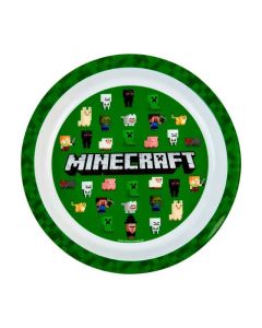 Пластмасова чиния Minecraft Skins