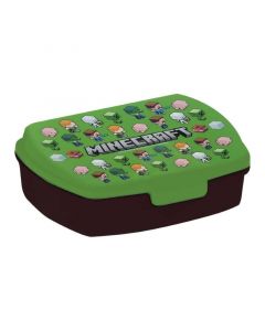 Кутия за храна Minecraft Creeper Black & Green