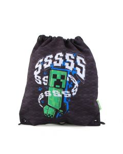 Ученическа спортна торба MINECRFT Creeper