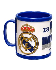 Пластмасова чаша Real Madrid с гумени надписи