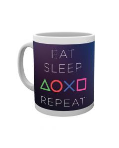Чаша Playstation Eat, Sleep, Repeat