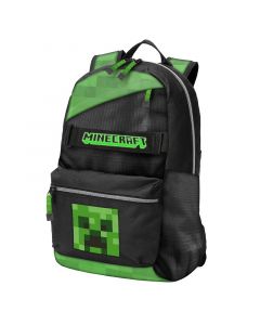 Раница Minecraft Creeper Green светеща в тъмното