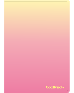 Папка A4 Coolpack с 20 джоба Gradient Peach