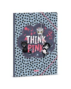 Папка с ластик Ars Una Think-Pink (5285) 