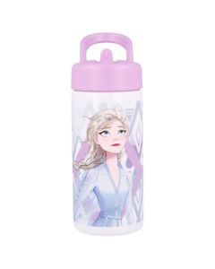 Спортна бутилка за вода Frozen 2 Elements за момичета. Вместимост от 410 мл.