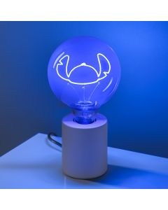 Нощна лампа с неонова LED крушка  Stitch