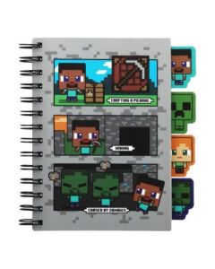Тетрадка с разделители Minecraft