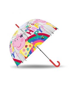 Чадър прозрачен Peppa Pig 48 см