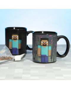 Чаша Minecraft Enderman термо чувствителна