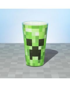 Стъклена чаша Minecraft Creeper
