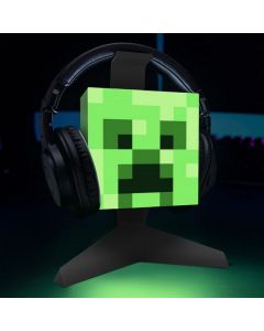 Светеща поставка за слушалки Minecraft Creeper 