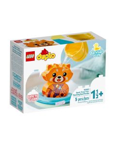 Конструкто LEGO DUPLO My First - Забавления в банята: плаваща червена панда.