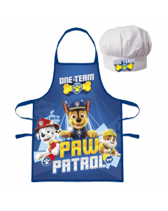 Комплект готварска шапка и престилка Paw Patrol
