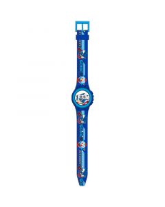 Дигитален часовник Sonic в син цвят.